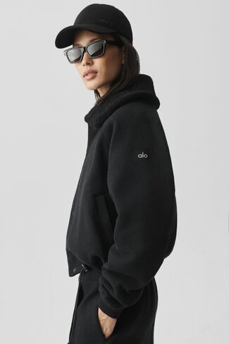 Alo Yoga Alpine Meadow Jacket - Black in Kuwait