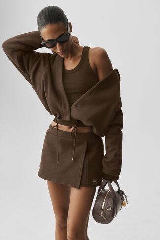 Alo Yoga Alpine Meadow Jacket - Espresso in Kuwait