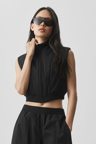 Alo Yoga Momentum Vest - Black in Kuwait