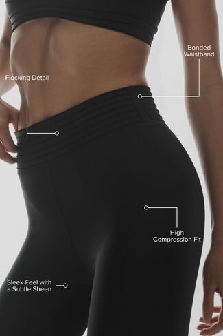 Alo Yoga Airlift High-Waist 7/8 Lotus Legging - Black in Kuwait