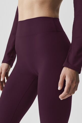 Alo Yoga ALO Softsculpt Define Legging - Rich Bordeaux in Kuwait