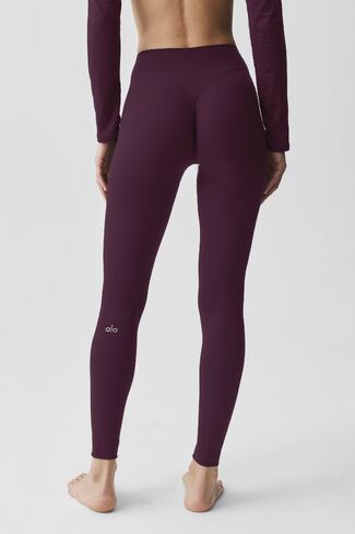 Alo Yoga ALO Softsculpt Define Legging - Rich Bordeaux in Kuwait
