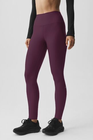 Alo Yoga 7/8 High-Waist Airlift Legging - Rich Bordeaux in Kuwait