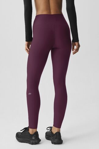 Alo Yoga 7/8 High-Waist Airlift Legging - Rich Bordeaux in Kuwait
