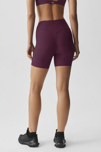Alo Yoga 5" Airlift Energy Short - Rich Bordeaux in Kuwait