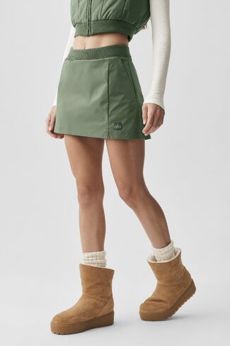 Alo Yoga Momentum Skirt - Bamboo Green in Kuwait