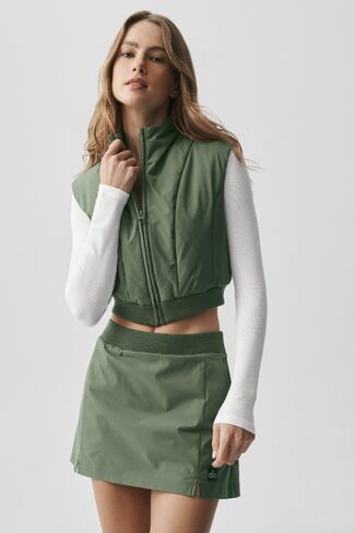 Alo Yoga Momentum Skirt - Bamboo Green in Kuwait