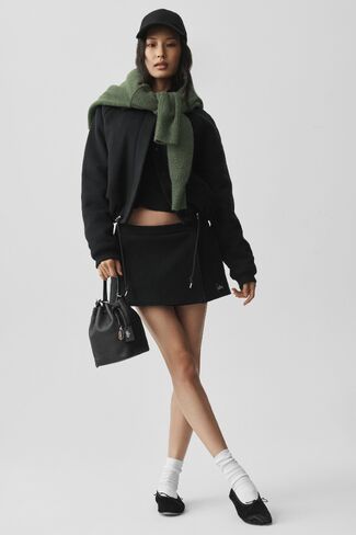 Alo Yoga Alpine Meadow Mini Skirt - Black in Kuwait
