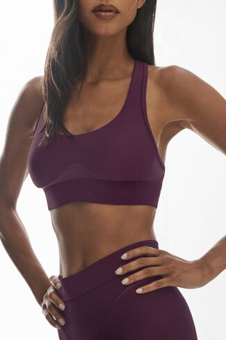 Alo Yoga Airlift Rebel Bra - Rich Bordeaux in Kuwait