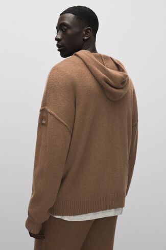 Alo Yoga Wool Cashmere New Class Hoodie - Java Brown in Kuwait