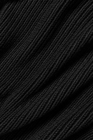Alo Yoga Chunky Knit Rewind Hoodie - Black in Kuwait