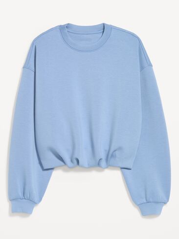 Old Navy Bounce Fleece Bubble-Hem Sweatshirt - Kyanite in Kuwait