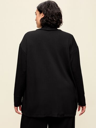 Old Navy Bounce Lite Open-Front Wrap - Black Jack in Kuwait