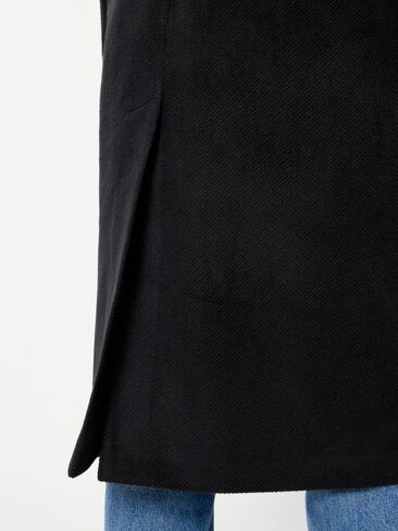 Old Navy Oversized Longline Overcoat - Black Jack in Kuwait