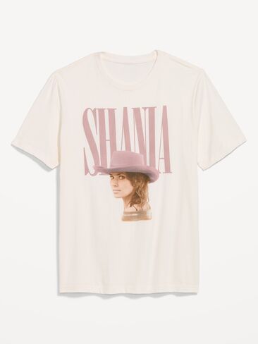 Old Navy Shania Twain™ T-Shirt - Sea Salt in Kuwait