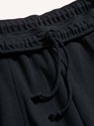 Old Navy High-Waisted SoComfy Wide-Leg Cargo Sweatpants - Black Jack in Kuwait
