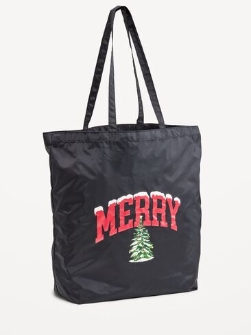 Old Navy Old Navy Encore Exclusive Merry Holiday Tote - Black Jack in Kuwait