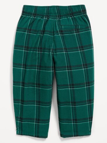 Old Navy Barrel-Leg Twill Track Pants for Toddler Boys - Sitka Spruce in Kuwait