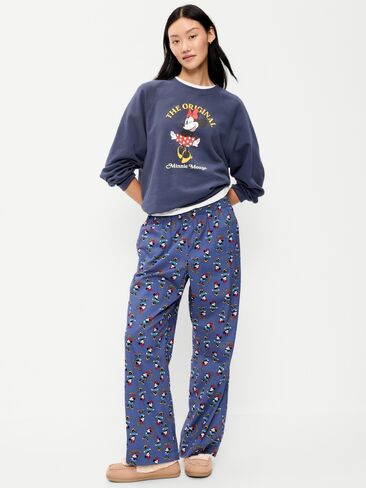 Old Navy Old Navy x Disney Poplin Pajama Pants for Women - Minnie Mouse in Kuwait