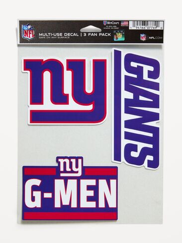 Old Navy WinCraft® New York Giants 3-Pack Multi-Use Decals - New York Giants in Kuwait