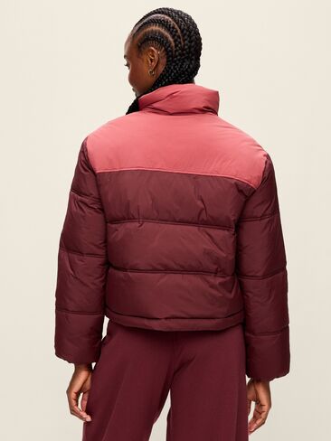 Old Navy Water-Resistant Color-Block Puffer Jacket - Grand Canyon in Kuwait