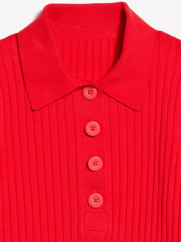 Old Navy Short-Sleeve Ribbed Polo - Scotty Red in Kuwait