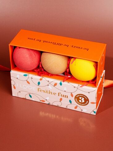 Old Navy I LOVE Cosmetics Festive Fun Bath Fizzer Pack - Multi in Kuwait