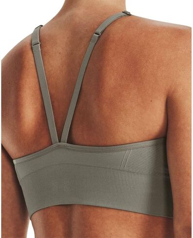 Under Armour Train Seamless Low Impact Bra for Women - Pure Polyester Construction - Sweat-Wicking Fabric in Kuwait
