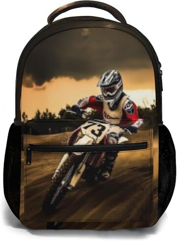 Nerxy Lightweight Dirt-Bike Motocross Motorcycle Vehicle Backpacks Women Bags Men Bookbag in Kuwait