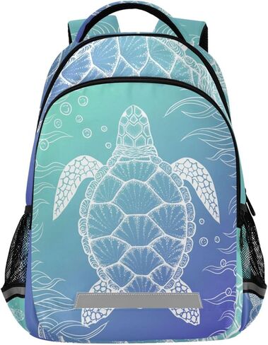 Cute Cat School Backpack for Boys Girls Portable Wide shoulder strap Backpack Lightweight Travel Bag College Casual Daypack with Reflective Strip Large in Kuwait