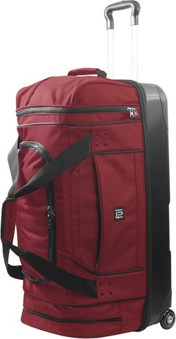 FUL Workhorse 30 Inch Rolling Duffel Bag, Travel Luggage with Wheels, Black in Kuwait