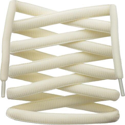 LitLaces - Premium Fat Oval Ultra Wide Replacement Shoe Laces for Nike Dunk SB & Foamposite, Fits Lows and Highs in Kuwait