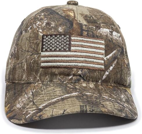 Outdoor Cap Men's Camouflage Americana Cap, One Size in Kuwait