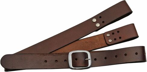SZCO Supplies Adjustable Brown Leather Shoulder/Waist Belt Holster for Medieval/Samurai Swords, 38 inches in Kuwait
