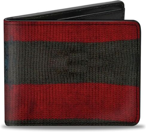 Buckle-Down Men's Bifold Wallet Freddy Krueger, 4.0" x 3.5" in Kuwait