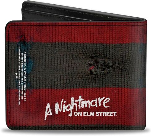 Buckle-Down Men's Bifold Wallet Freddy Krueger, 4.0" x 3.5" in Kuwait
