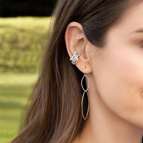 Silpada 'Interlocking' Drop Earrings in Sterling Silver in Kuwait