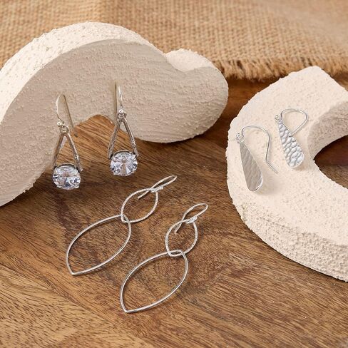 Silpada 'Interlocking' Drop Earrings in Sterling Silver in Kuwait