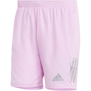 adidas Men's Standard Own The Run Shorts, Grey Six/Reflective Silver, X-Large in Kuwait