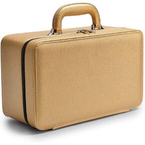 Oirlv Black Leather Travel Jewelry Box Jewelry Storage Case in Kuwait
