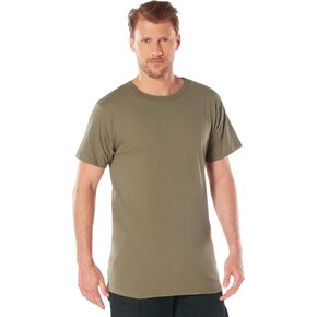 Rothco Solid Color 100% Cotton T-Shirt - Standard Fit Short Sleeve Shirt with Crew Neck, AR 670-1 Coyote Brown, L in Kuwait