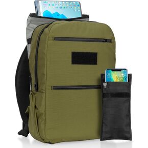 Xtreme Sight Line ~ Xecutive Transport Faraday Backpack/Small LITE Faraday Bag Combo ~ Shoulder Strap Included ~ Tracking/Hacking Defense ~ Stone in Kuwait