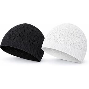 ihvan online Turkish Muslim Kufi Hats for Men, Taqiya, Takke, Peci, Islamic Caps, Ramadan Eid Islamic Gifts in Kuwait