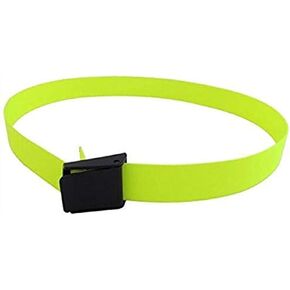 Scuba Choice Scuba Diving 60" Long 2" Webbing Weight Belt with Plastic Buckle, Yellow in Kuwait