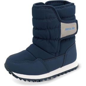 JAN & JUL Kids Toasty-Dry Water Resistant Tall Snow Puffer Boots Boys Girls in Kuwait