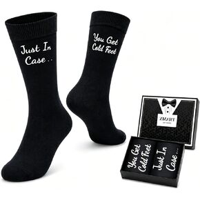 Zmart Funny Dad Gifts Father Of The Groom Gifts for Father in Law Funny Dress Socks Wedding Socks For Men* in Kuwait