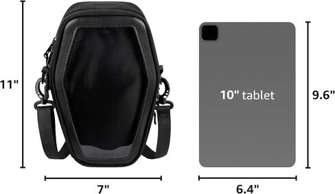 STEAMEDBUN Ita Bag Coffin Purse Bag with Insert Gothic Crossbody Bag for Halloween in Kuwait