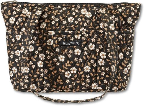 Bella Taylor Small Tote | Lightweight Quilted Fabric Purses for Women in Kuwait