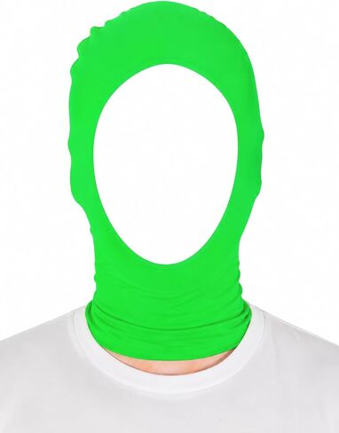 Sheface Men's and Women's Spandex Halloween Cosplay Mask Party Open Face Hood Costume Mask in Kuwait