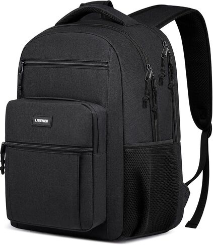 LIBENED Backpack for Women Men, School backpack for Teen, 15.6 inch Travel Laptop Backpack with USB Charging Port, Large Computer Bookbag with Compartments, Ergonomic Straps in Kuwait